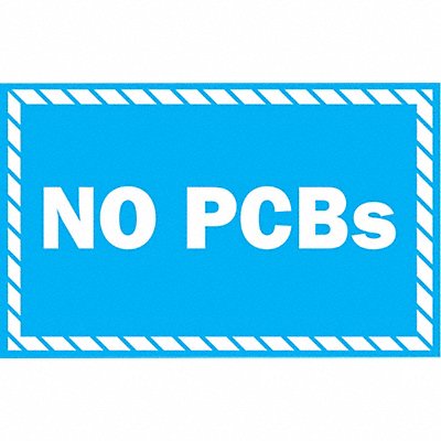 BRADY 87035 Vinyl Label 1 in x 2 in Vinyl