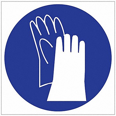 BRADY 58555 RTK Pictogram Label 3/4 in H PK36