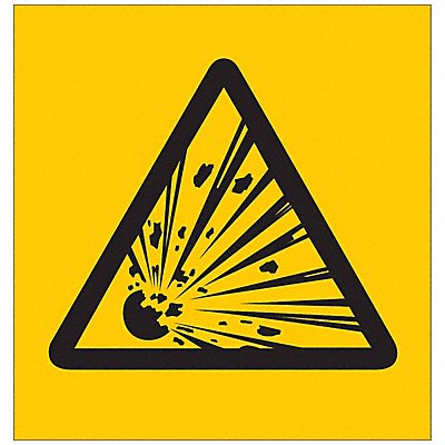 BRADY 58590 RTK Pictogram Label 3/4 in H PK36
