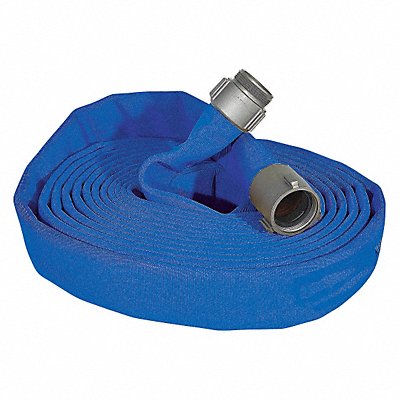 JAFLINE HD G52H25HDB100 H6666 Fire Hose 100 ft Blue Polyester