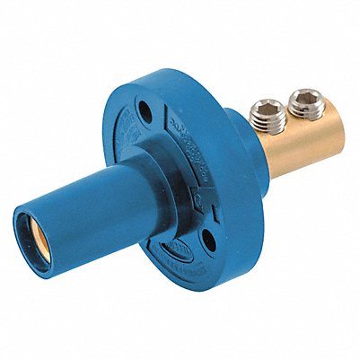 HUBBELL HBL15FRBL Receptacle Blue Female Taper Nose Double