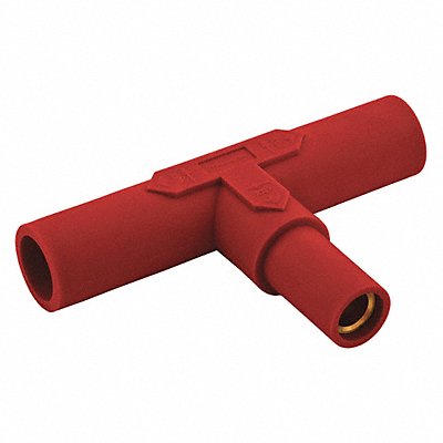 HUBBELL HBL15PTR Paralleling Tee Red 150AC/DC Taper Nose