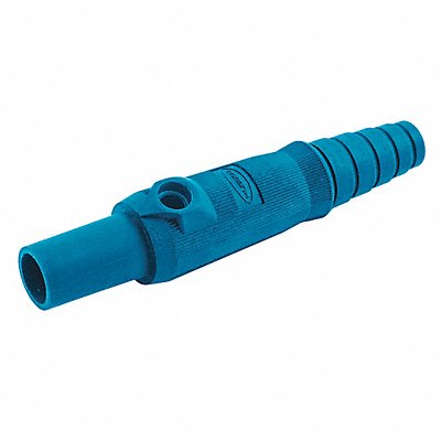 HUBBELL HBL15FBBL Single Pole Connector Body F Blue