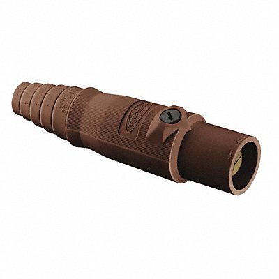 HUBBELL HBL300MBN Connector 3R 4X 12 Single Pin Brwn