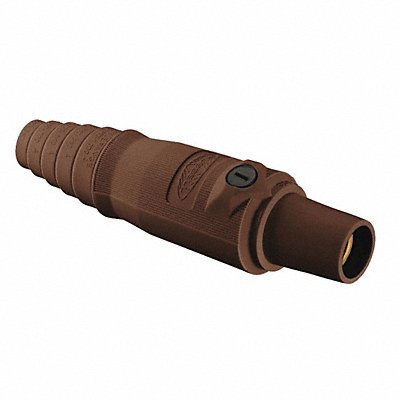 HUBBELL HBL300FBN Connector 3R 4X 12 Single Pin Brwn