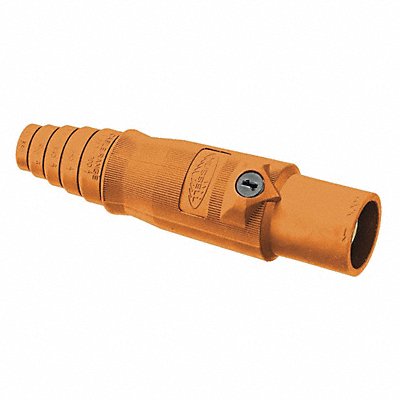 HUBBELL HBL400MO Connector 3R 4X 12 Male Org 2/0 to 4/0