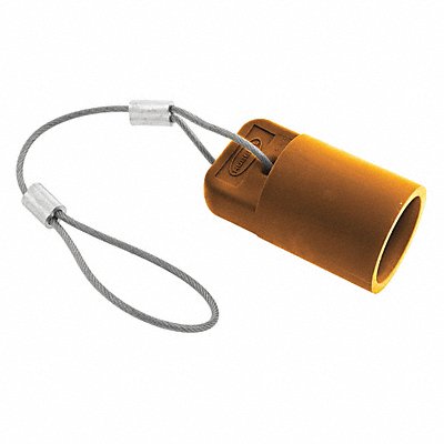 HUBBELL HBLFCAPO Single Pole Connector Cover Female Org