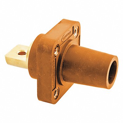 HUBBELL HBLFRBO Receptacle Taper Nose Org Female Ser 16