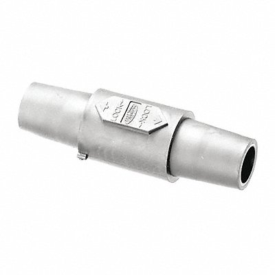 HUBBELL HBLDFW Double Connector Wht 300/400AC/DC