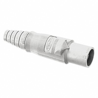 HUBBELL HBLMBW Single Pole Connector Body M White