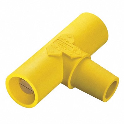 HUBBELL HBLPTY Paralleling Tee Yellow Female-Male-Male