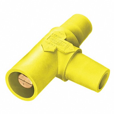 HUBBELL HBLTY Tapping Tee Yellow Female-Female-Male