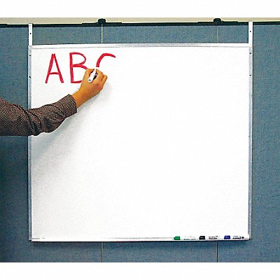 SCREENFLEX MBF Dry Erase Board w/Hangers 36inHx42inW