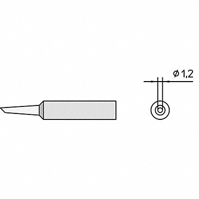 WELLER T0054485599 XNT Bevel Soldering Tip