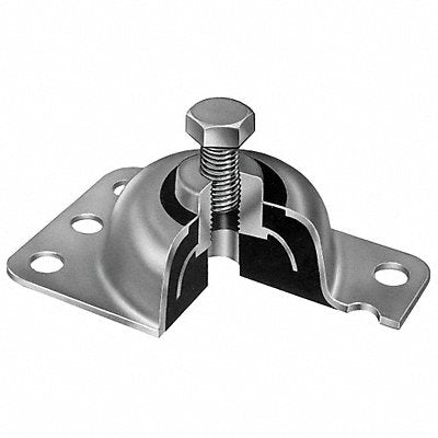 MASON 20UZ17 Floor Mount Vibration Isolator 3500 lb.