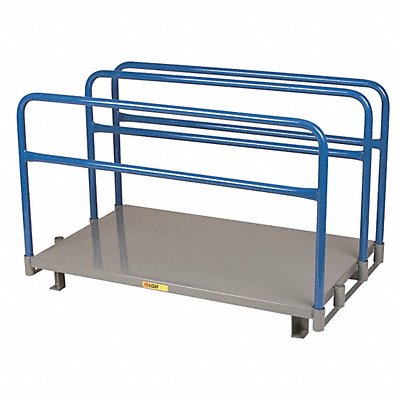 LITTLE GIANT ASR3060 Vertical Sheet Rack 32-1/2 H 30 D Grey