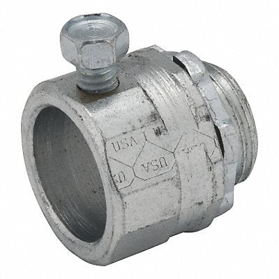 RACO 2142 Connector Steel Overall L 3 35/64in