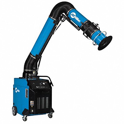 MILLER ELECTRIC 951575 Portable Fume Extractor 12 ft L MERV 16
