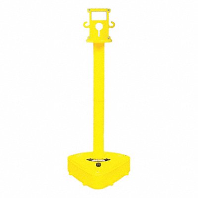 GRAINGER 923022 X-Treme Duty Stanchion 46-1/2 in H PR