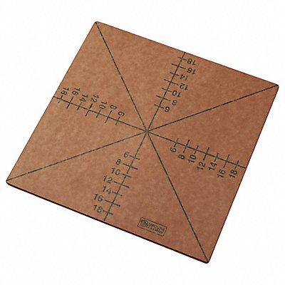 AMERICAN METALCRAFT MPCUT4 Pizza Cutting Board 20x20 in Brown