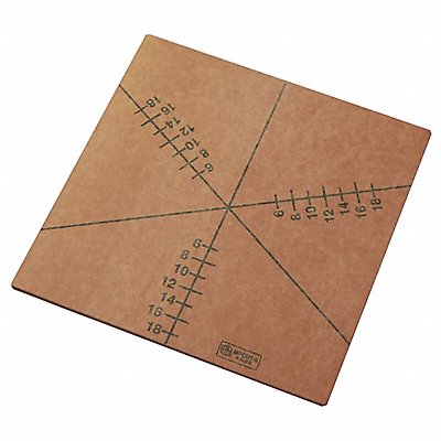 AMERICAN METALCRAFT MPCUT6 Pizza Cutting Board 20x20 in Brown