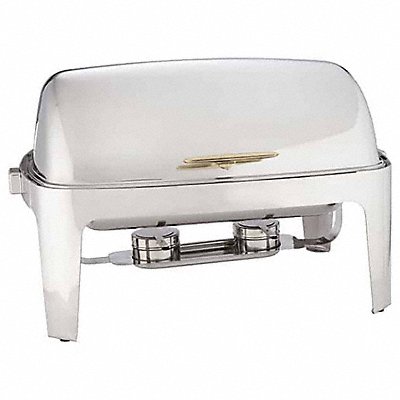 AMERICAN METALCRAFT GOLDAGRT26 Chafer 17 1/2 in H Gold/Silver