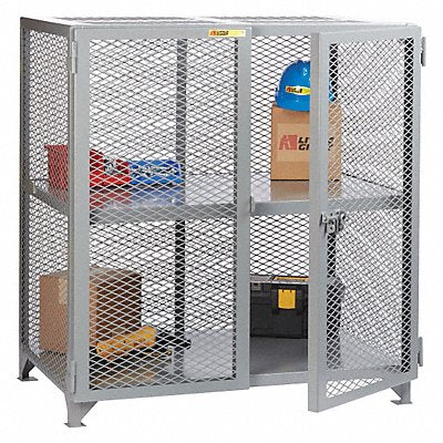 LITTLE GIANT SC2448NC Storage Locker 52 x49 x27 Grey 1Shlv