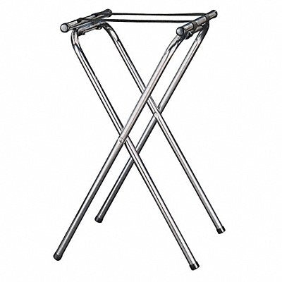 AMERICAN METALCRAFT TRSD1815 Tray Stand 31 x 15 x 15 Polished Chrome