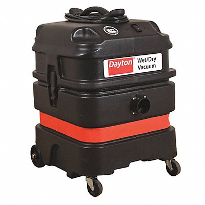 DAYTON MV1300HGEV Shop Vacuum 13 gal Plastic 108 cfm
