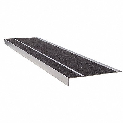 WOOSTER 300BLA36 Stair Tread Black 42in W Extruded Aluminium