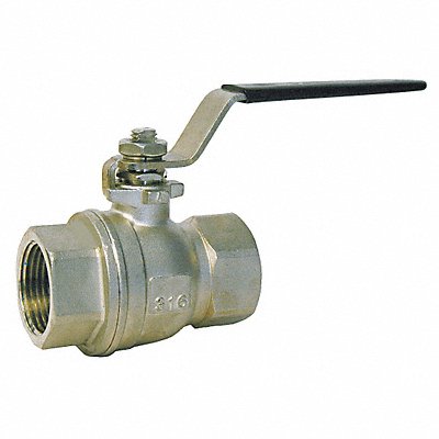 MIDWEST CONTROL SSF-200 Manual 2-Way Ball Valve NPT 316 SS