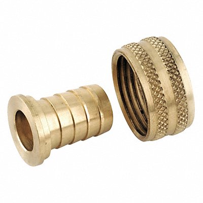 ANDERSON METALS 7070460812 Barbed Hose Fitting Hose ID 1/2 GHT