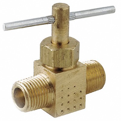 ANDERSON METALS 70910804 Needle Valve Low Lead Brass 150 psi