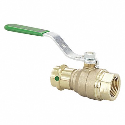 VIEGA PROPRESS 79980 Manual 2-Way Ball Valve Press Bronze