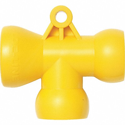 LOC-LINE 57875 Acid Resistant T Fitting 1/2In PK20