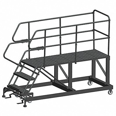 BALLYMORE SEP33672 Roll Work Platform Steel Single 30 In.H