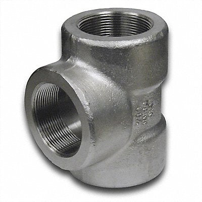 GRAINGER 1500300218 Tee 316/316L SS 3/4 in Class 3000