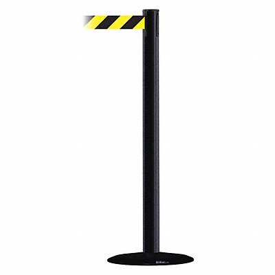 TENSABARRIER 889B3333MAXNOD4XC Barrier Post with Belt 38 in H 13 ft L