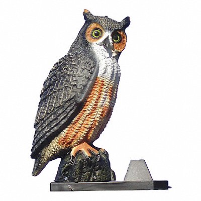 BIRD BARRIER SDOWL1 Screech Decoy 22 in H Brown/White