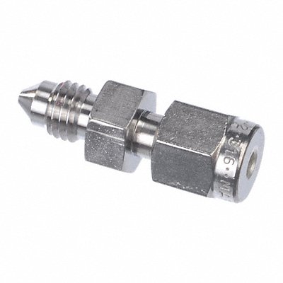 PARKER 2XASC2316 Flare Adaptor 37 SS A-LOKx37 Flare 1/8In