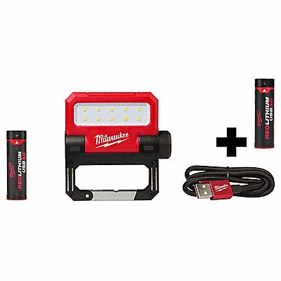 MILWAUKEE 21142100000000 USB Pivoting Flood Light + 3.0 BATTERY
