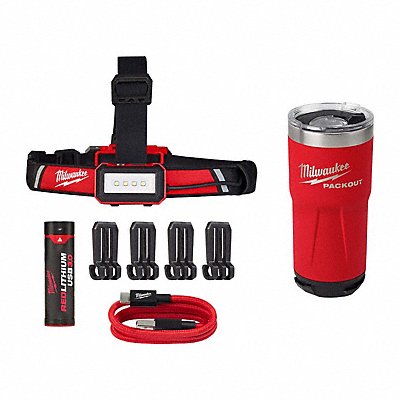 MILWAUKEE 21152148228392R Headlamp and Tumbler