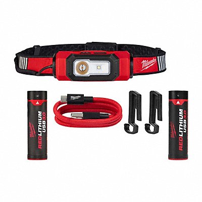 MILWAUKEE 21162100000000 USB BEACON Hard Hat Light + 3.0 Battery