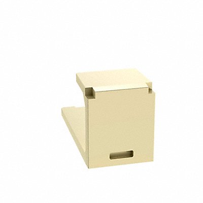 PANDUIT CMBEIX Blank Module 0.75 in H Ivory PK10
