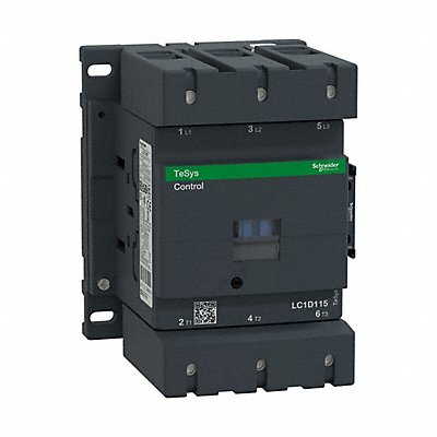 SCHNEIDER LC1D115G7 G3484 IEC Magnetic Non Reversing 120VAC