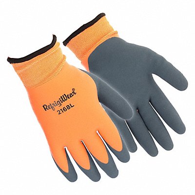 REFRIGIWEAR 2168RORGMED Waterproof Double Dip Glove 1 PR