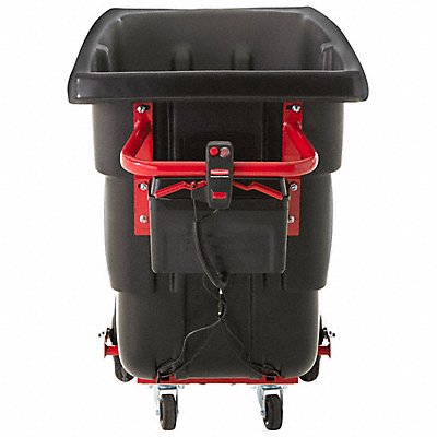RUBBERMAID COMMERCIAL PRODUCTS 2173519 Motorised Rotomolded Tilt Truck Black