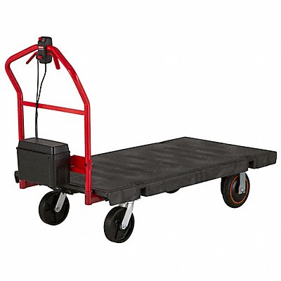 RUBBERMAID COMMERCIAL PRODUCTS 2173661 Motorised Platform Truck Black 1000 lb.
