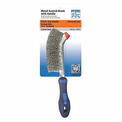 PFERD 764077 Metal Scratch Brush .012CS Wire Plastic