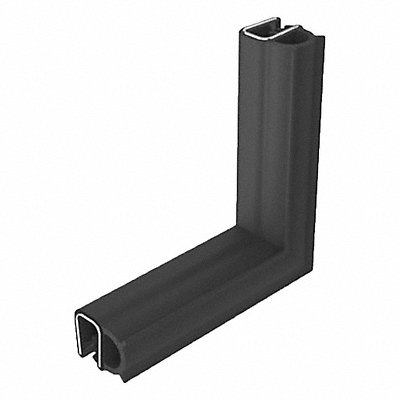 J.W. WINCO 2181EPDM13D160 Edge Trim Seal 160 mm. L Side Black